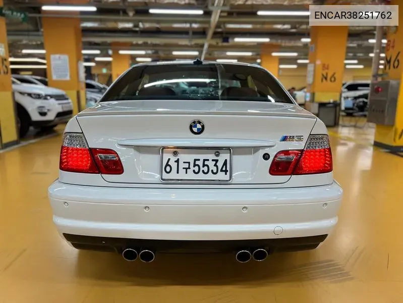 M3 (E46) M3 Coupe VIN: ENCAR38251762 Lot: 38251762
