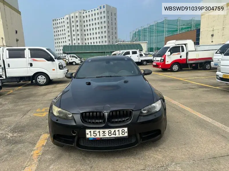 M3 (E90) M3 Coupe VIN: WBSWD91039P304759 Lot: 39934776