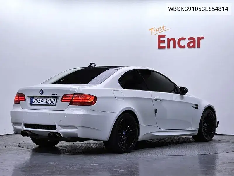 M3 (E90) M3 Coupe VIN: WBSKG9105CE854814 Lot: 39453140