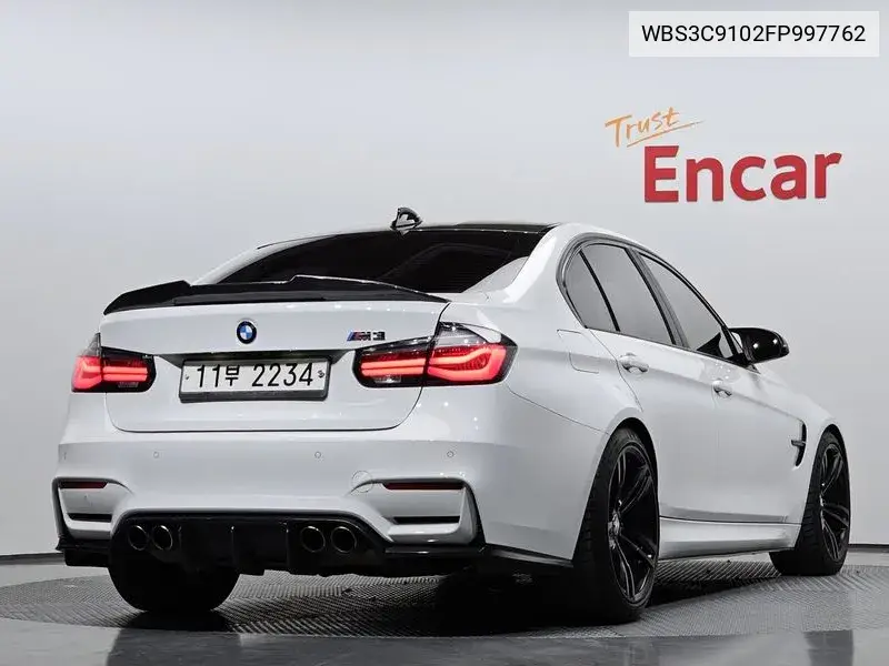 M3 (F80) M3 Sedan VIN: WBS3C9102FP997762 Lot: 39521775