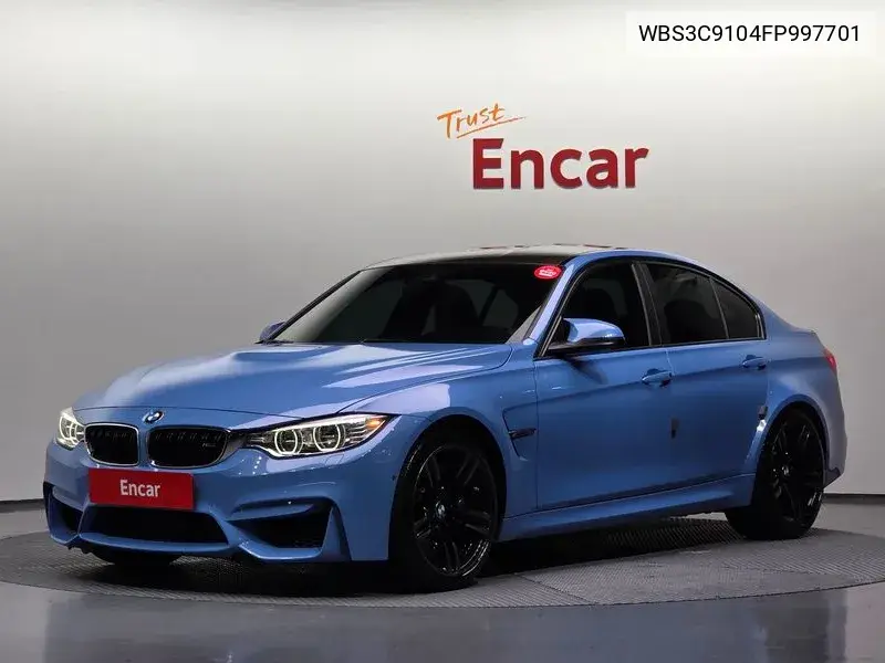 M3 (F80) M3 Sedan VIN: WBS3C9104FP997701 Lot: 39649333