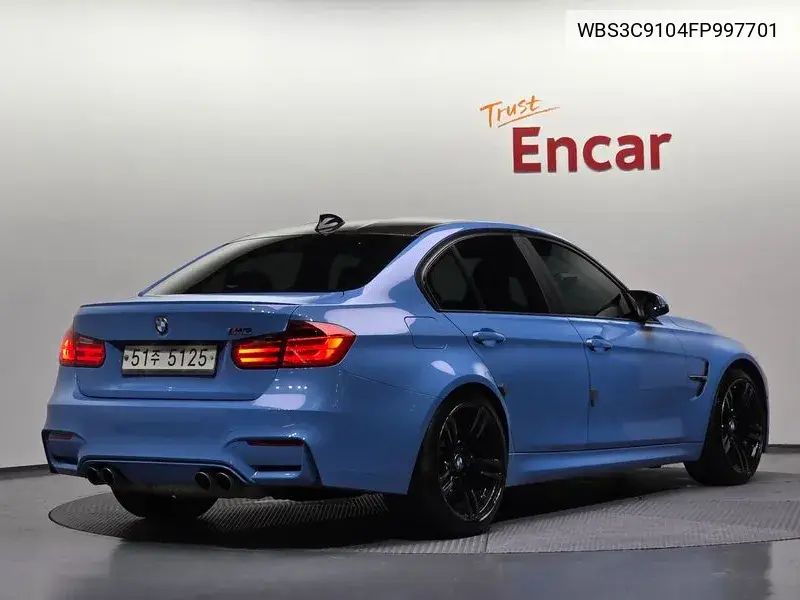 M3 (F80) M3 Sedan VIN: WBS3C9104FP997701 Lot: 39649333