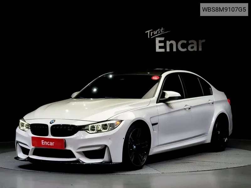 BMW M3 (F80) M3 Sedan VIN: WBS8M9107G5 Lot: 38015978