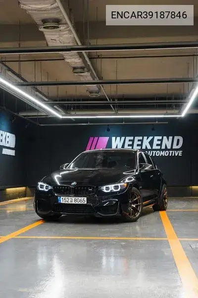 M3 (F80) M3 Sedan VIN: ENCAR39187846 Lot: 39187846