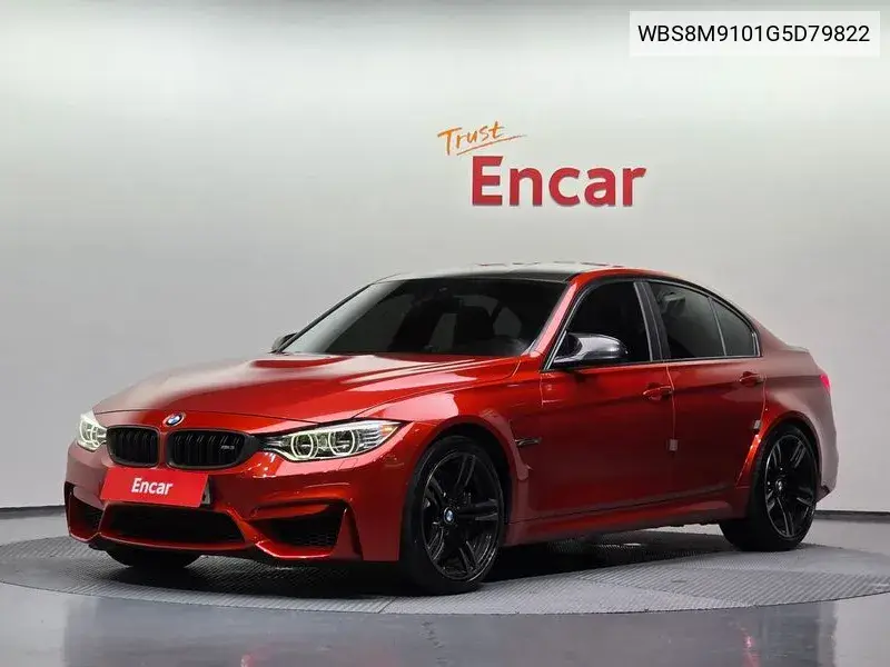 M3 (F80) M3 Sedan VIN: WBS8M9101G5D79822 Lot: 39916465