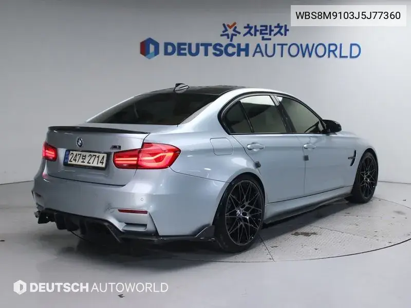 M3 (F80) M3 Sedan Competition VIN: WBS8M9103J5J77360 Lot: 39633102