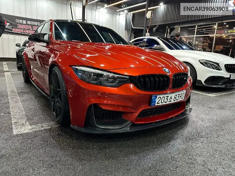 M3 (F80) M3 Sedan Competition VIN: ENCAR39063908 Lot: 39063908