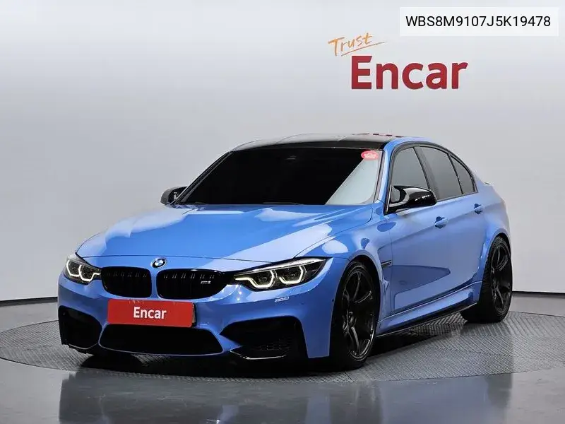 M3 (F80) M3 Sedan Competition VIN: WBS8M9107J5K19478 Lot: 39322004