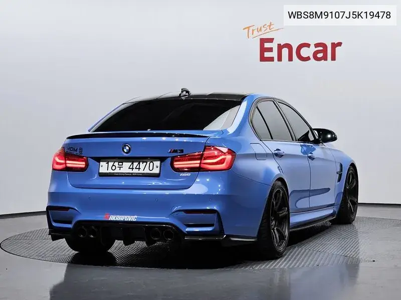 M3 (F80) M3 Sedan Competition VIN: WBS8M9107J5K19478 Lot: 39322004