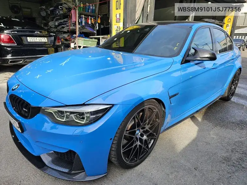 M3 (F80) M3 Sedan Competition VIN: WBS8M9101J5J77356 Lot: 39590418
