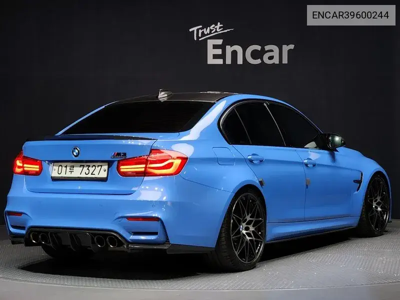 M3 (F80) M3 Sedan Competition VIN: ENCAR39600244 Lot: 39600244