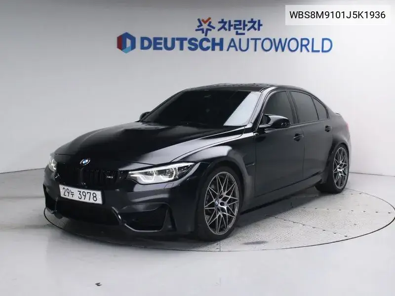 M3 (F80) M3 Sedan Competition VIN: WBS8M9101J5K1936 Lot: 40105722