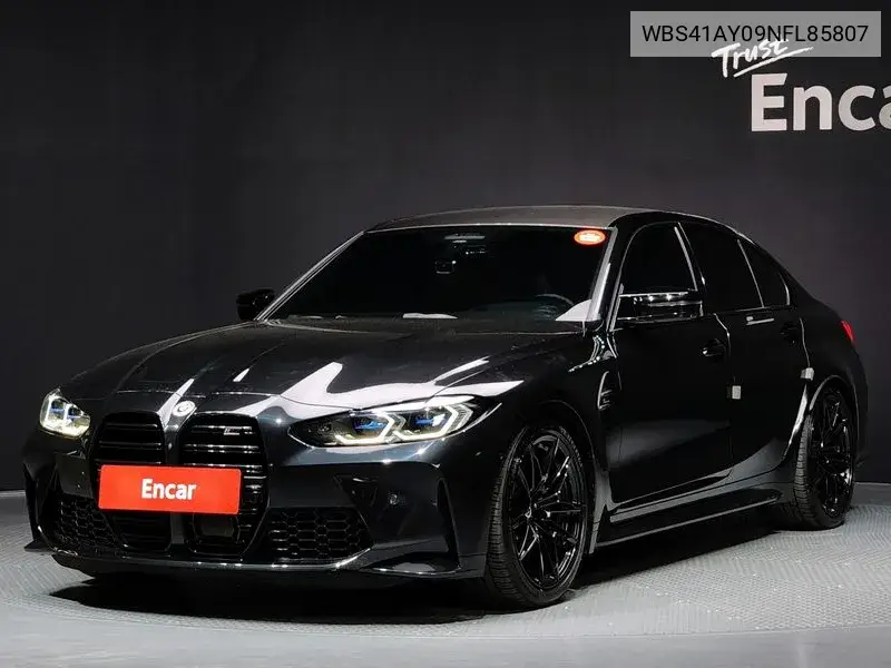M3 (G80) M3 Sedan Competition M xDrive VIN: WBS41AY09NFL85807 Lot: 39599257
