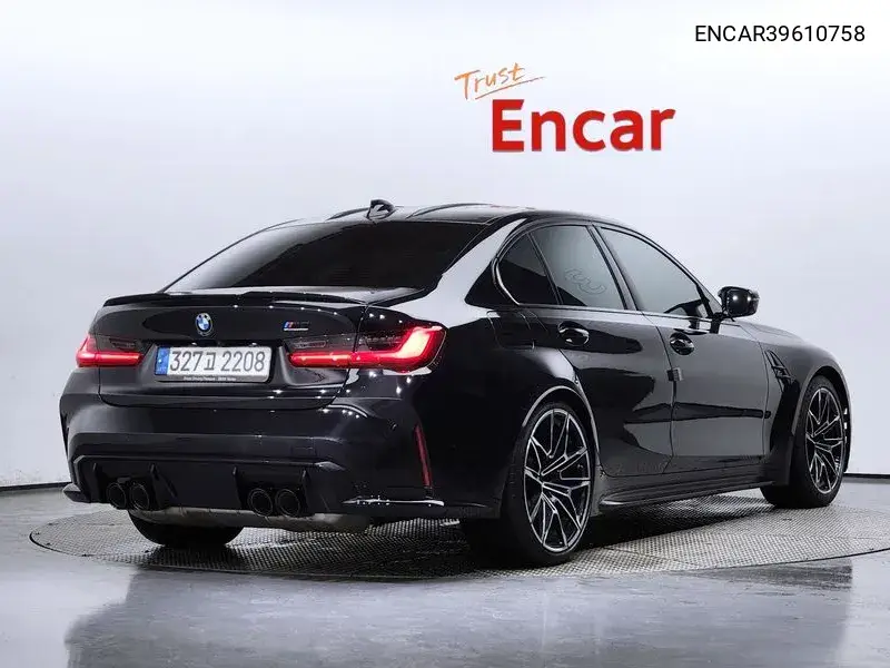 M3 (G80) M3 Sedan Competition VIN: ENCAR39610758 Lot: 39610758