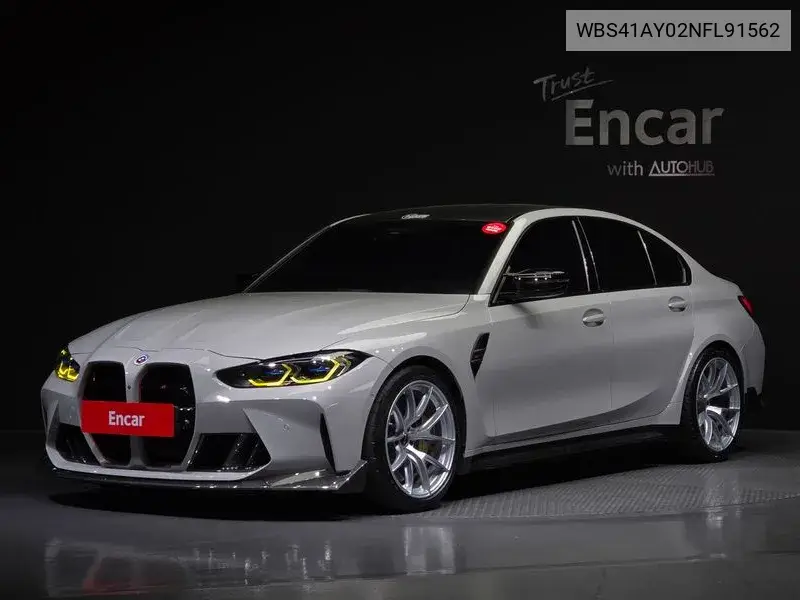 M3 (G80) M3 Sedan Competition M xDrive First Edition VIN: WBS41AY02NFL91562 Lot: 39615943