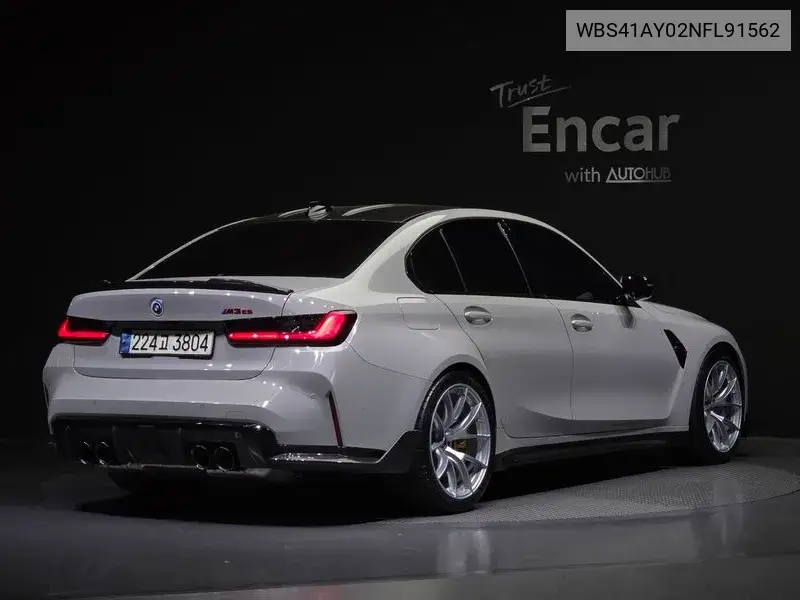 M3 (G80) M3 Sedan Competition M xDrive First Edition VIN: WBS41AY02NFL91562 Lot: 39615943