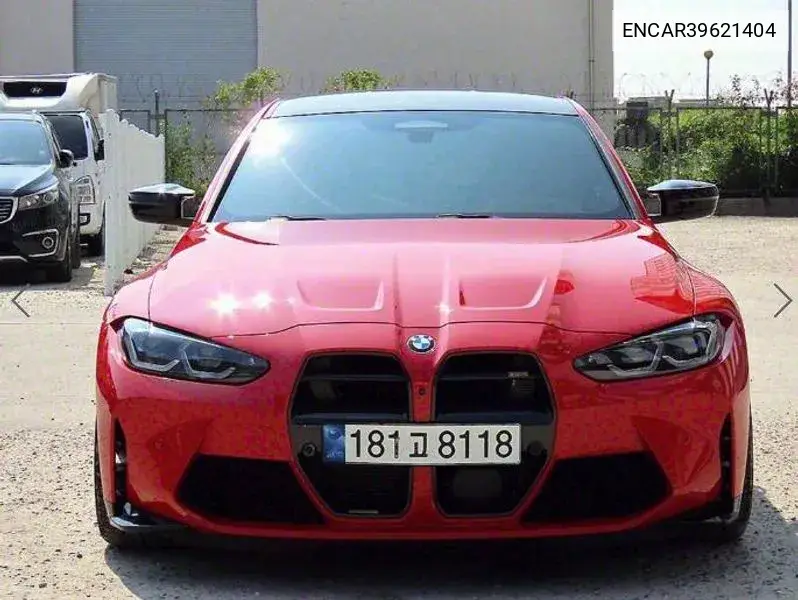 M3 (G80) M3 Sedan Competition VIN: ENCAR39621404 Lot: 39621404