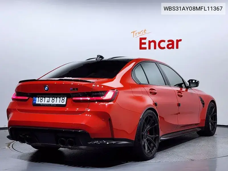 M3 (G80) M3 Sedan Competition VIN: WBS31AY08MFL11367 Lot: 39705653