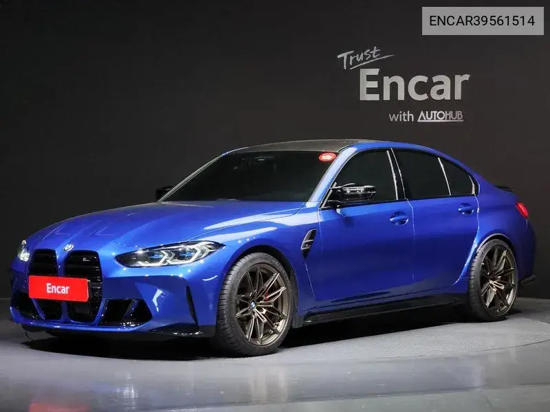 M3 (G80) M3 Sedan Competition VIN: ENCAR39561514 Lot: 39561514