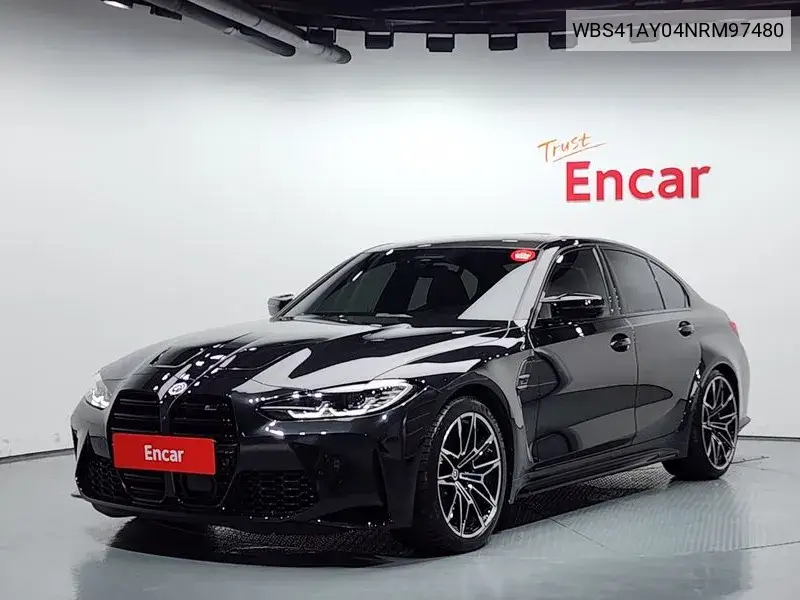 M3 (G80) M3 Sedan Competition M xDrive VIN: WBS41AY04NRM97480 Lot: 39561892