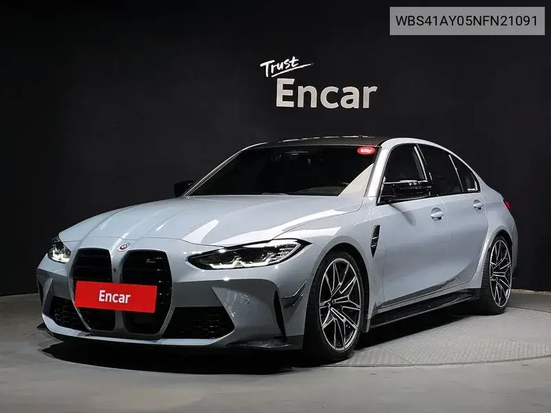 M3 (G80) M3 Sedan Competition M xDrive VIN: WBS41AY05NFN21091 Lot: 39589065