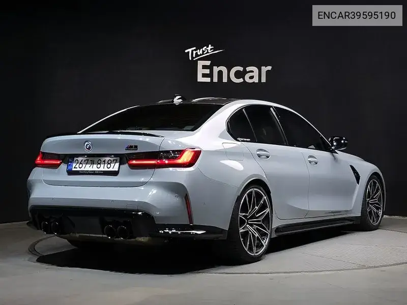 M3 (G80) M3 Sedan Competition M xDrive VIN: ENCAR39595190 Lot: 39595190