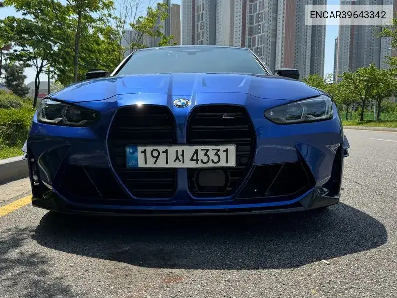 M3 (G80) M3 Sedan Competition M xDrive VIN: ENCAR39643342 Lot: 39643342