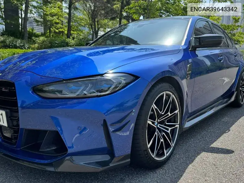 M3 (G80) M3 Sedan Competition M xDrive VIN: ENCAR39643342 Lot: 39643342
