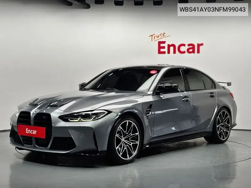M3 (G80) M3 Sedan Competition M xDrive VIN: WBS41AY03NFM99043 Lot: 39745837