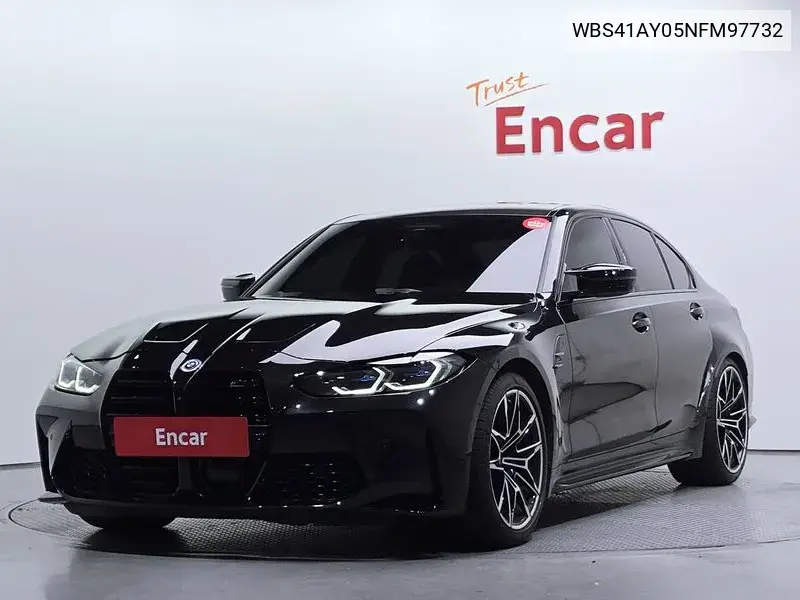 M3 (G80) M3 Sedan Competition M xDrive VIN: WBS41AY05NFM97732 Lot: 39826988