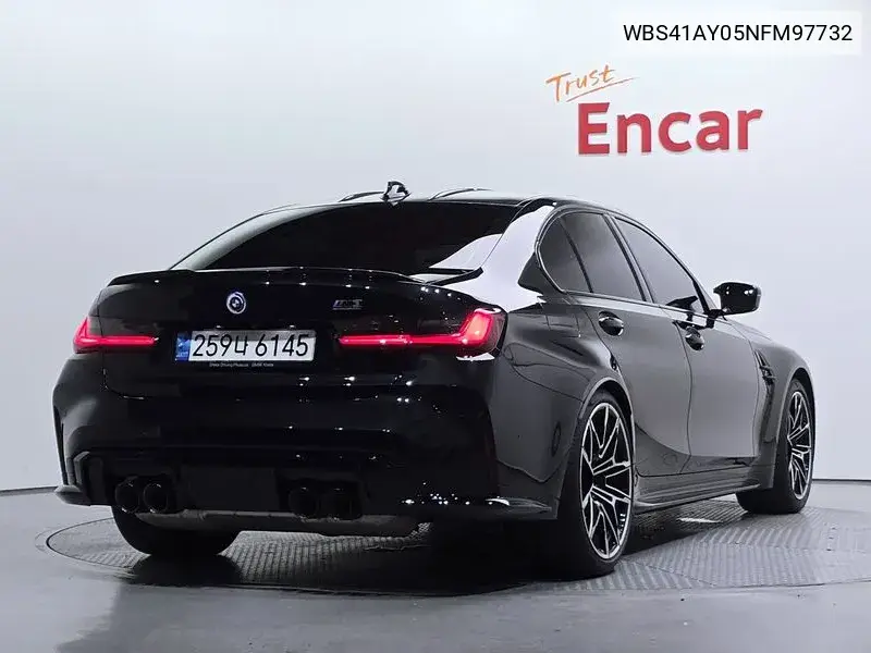 M3 (G80) M3 Sedan Competition M xDrive VIN: WBS41AY05NFM97732 Lot: 39826988