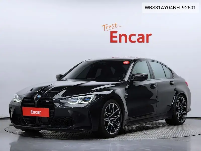 M3 (G80) M3 Sedan Competition VIN: WBS31AY04NFL92501 Lot: 39863031