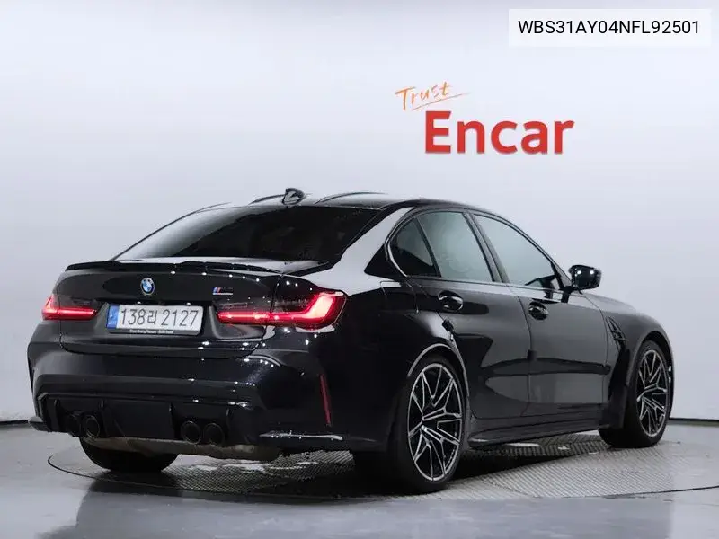 M3 (G80) M3 Sedan Competition VIN: WBS31AY04NFL92501 Lot: 39863031