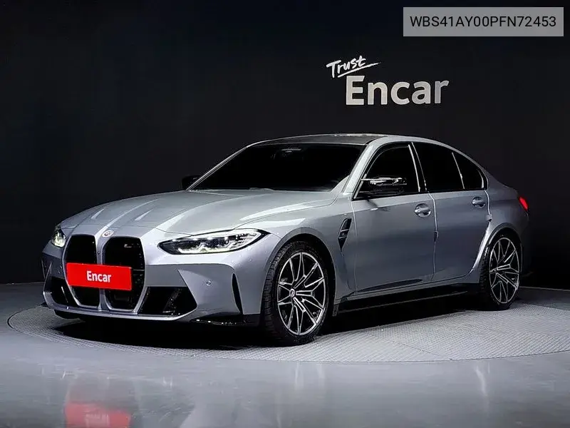 M3 (G80) M3 Sedan Competition M xDrive VIN: WBS41AY00PFN72453 Lot: 39929849