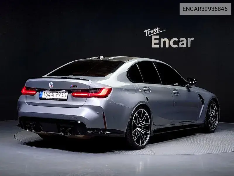 M3 (G80) M3 Sedan Competition M xDrive VIN: ENCAR39936846 Lot: 39936846