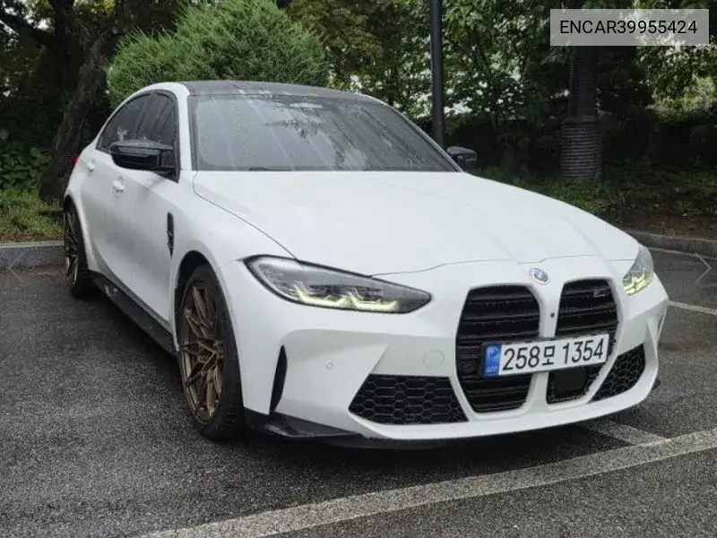 M3 (G80) M3 Sedan Competition M xDrive VIN: ENCAR39955424 Lot: 39955424
