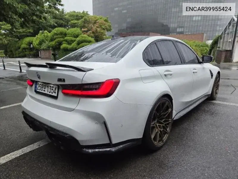 M3 (G80) M3 Sedan Competition M xDrive VIN: ENCAR39955424 Lot: 39955424