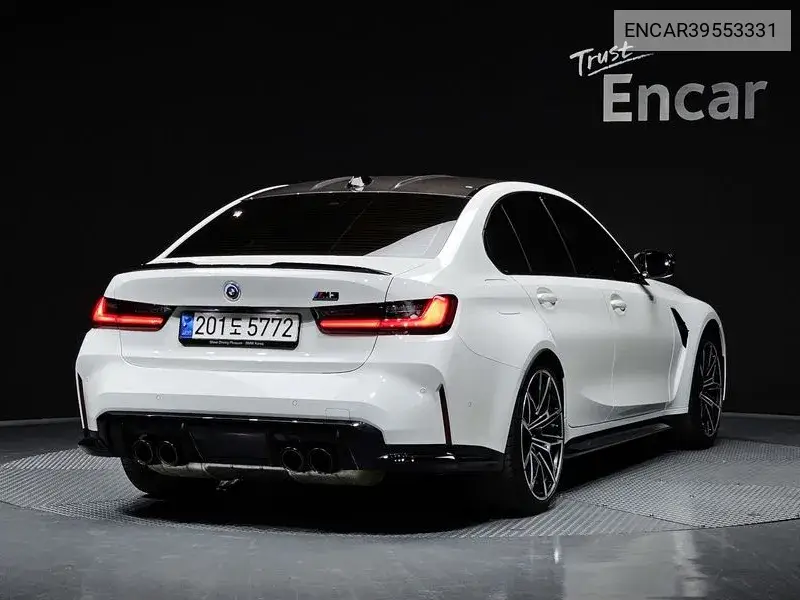 M3 (G80) M3 Sedan Competition M xDrive VIN: ENCAR39553331 Lot: 39553331