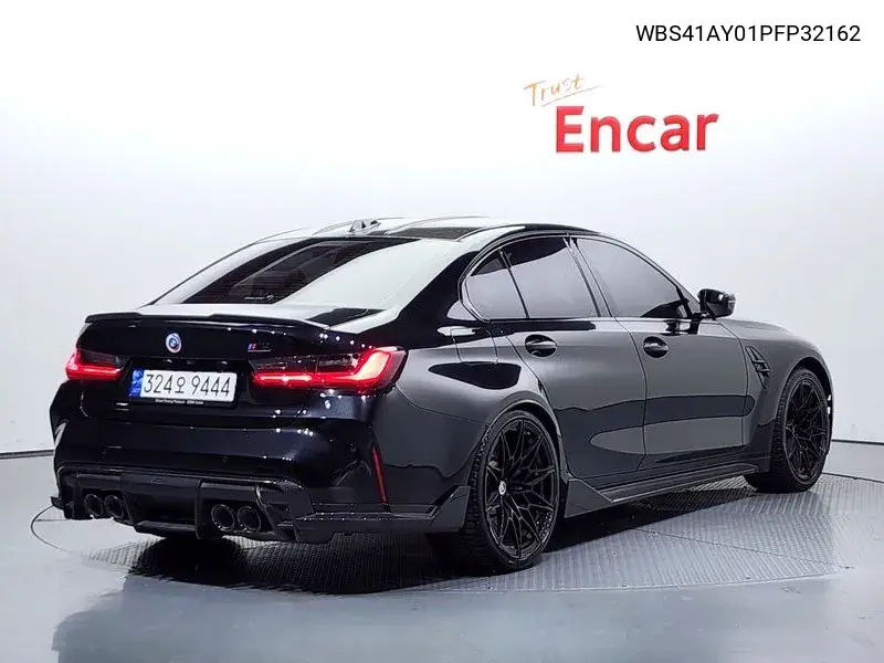 M3 (G80) M3 Sedan Competition M xDrive VIN: WBS41AY01PFP32162 Lot: 39557813