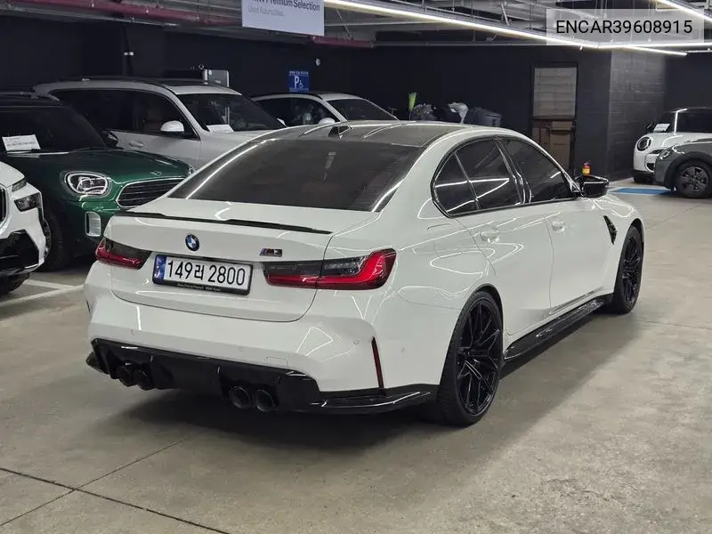M3 (G80) M3 Sedan Competition M xDrive VIN: ENCAR39608915 Lot: 39608915