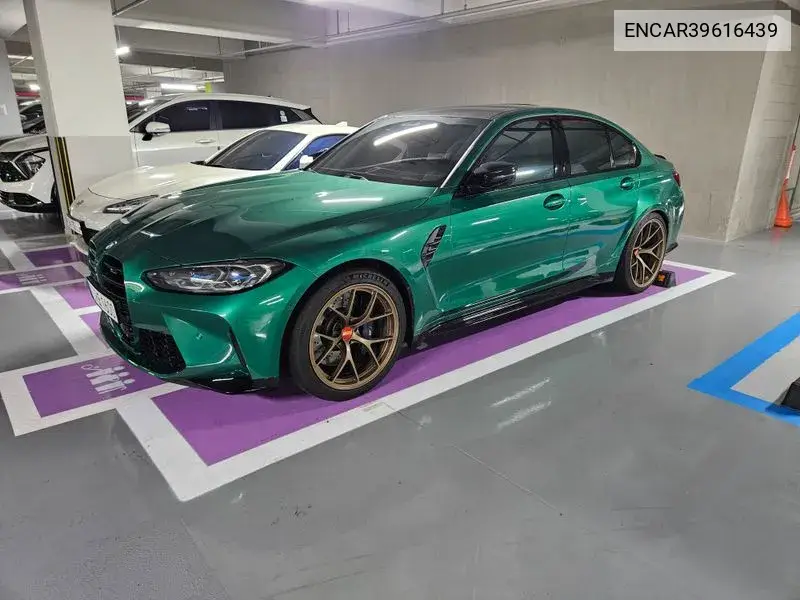 M3 (G80) M3 Sedan Competition M xDrive VIN: ENCAR39616439 Lot: 39616439
