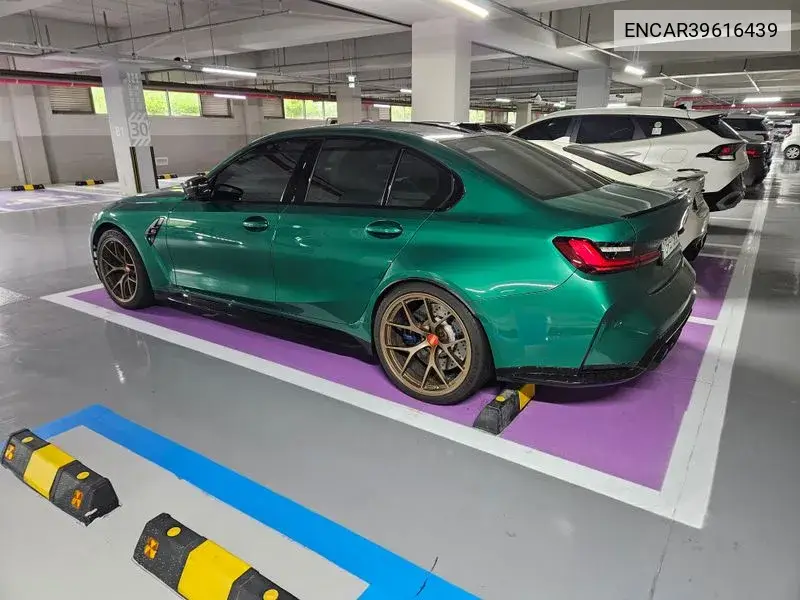 M3 (G80) M3 Sedan Competition M xDrive VIN: ENCAR39616439 Lot: 39616439