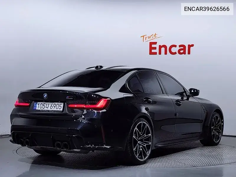 M3 (G80) M3 Sedan Competition M xDrive VIN: ENCAR39626566 Lot: 39626566