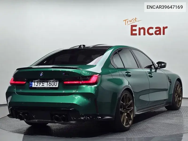 M3 (G80) M3 Sedan Competition M xDrive VIN: ENCAR39647169 Lot: 39647169