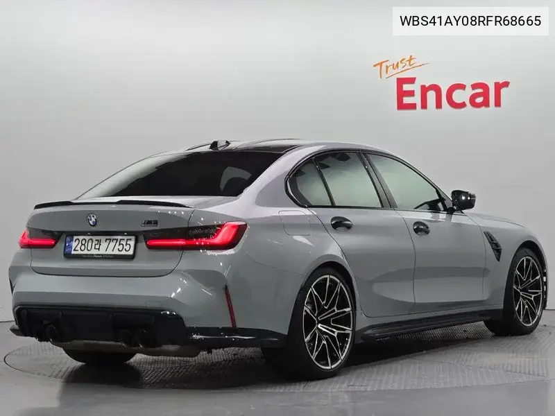 M3 (G80) M3 Sedan Competition M xDrive VIN: WBS41AY08RFR68665 Lot: 40014914