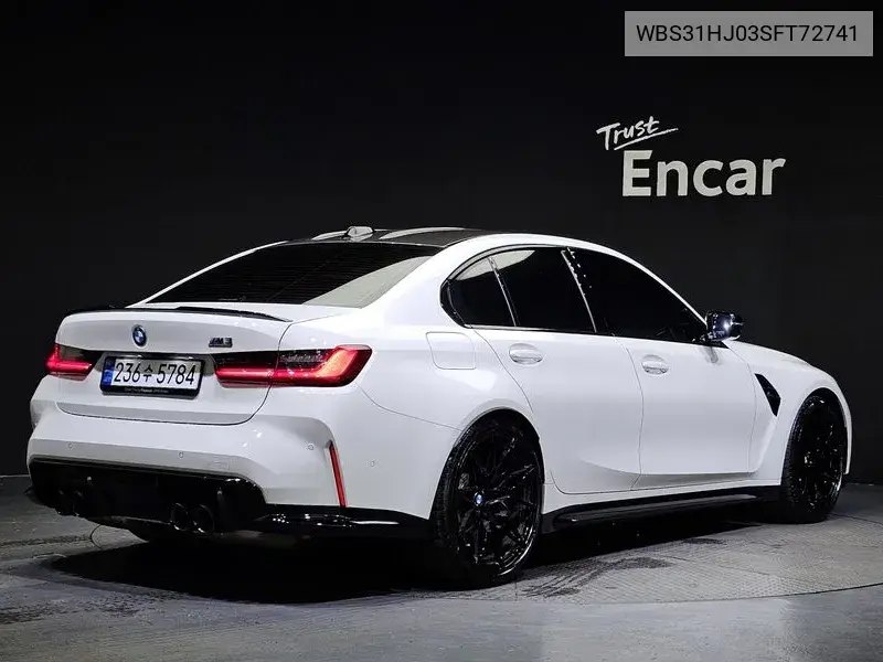 M3 (G80) M3 Sedan Competition M xDrive VIN: WBS31HJ03SFT72741 Lot: 39910533