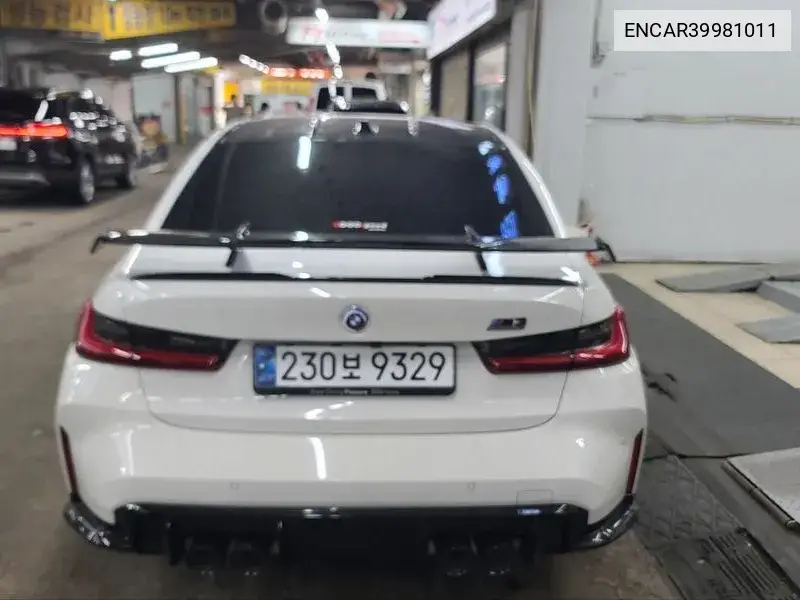 M3 (G80) M3 Sedan Competition M xDrive VIN: ENCAR39981011 Lot: 39981011