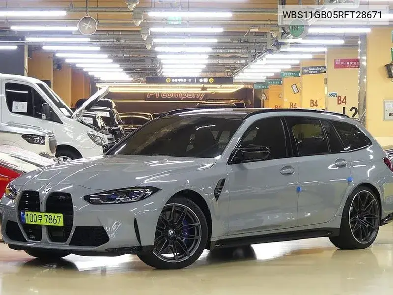 M3 (G80) M3 Touring Competition M xDrive VIN: WBS11GB05RFT28671 Lot: 40079409