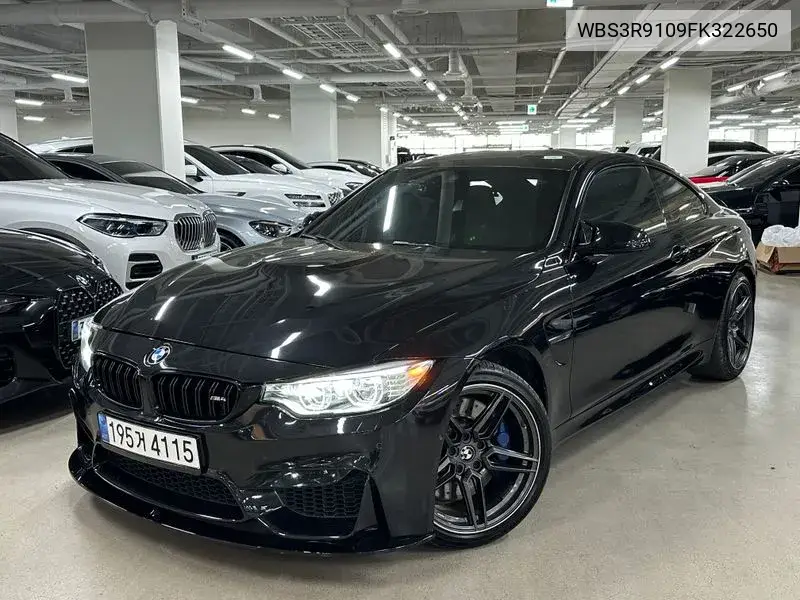 M4 (F82) M4 Coupe VIN: WBS3R9109FK322650 Lot: 39508929