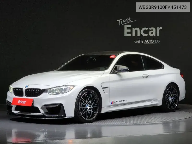 M4 (F82) M4 Coupe VIN: WBS3R9100FK451473 Lot: 39798729